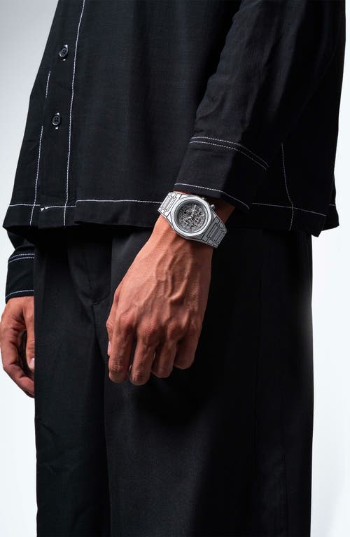 D1 Milano Polychrono 40.5mm In Metallic