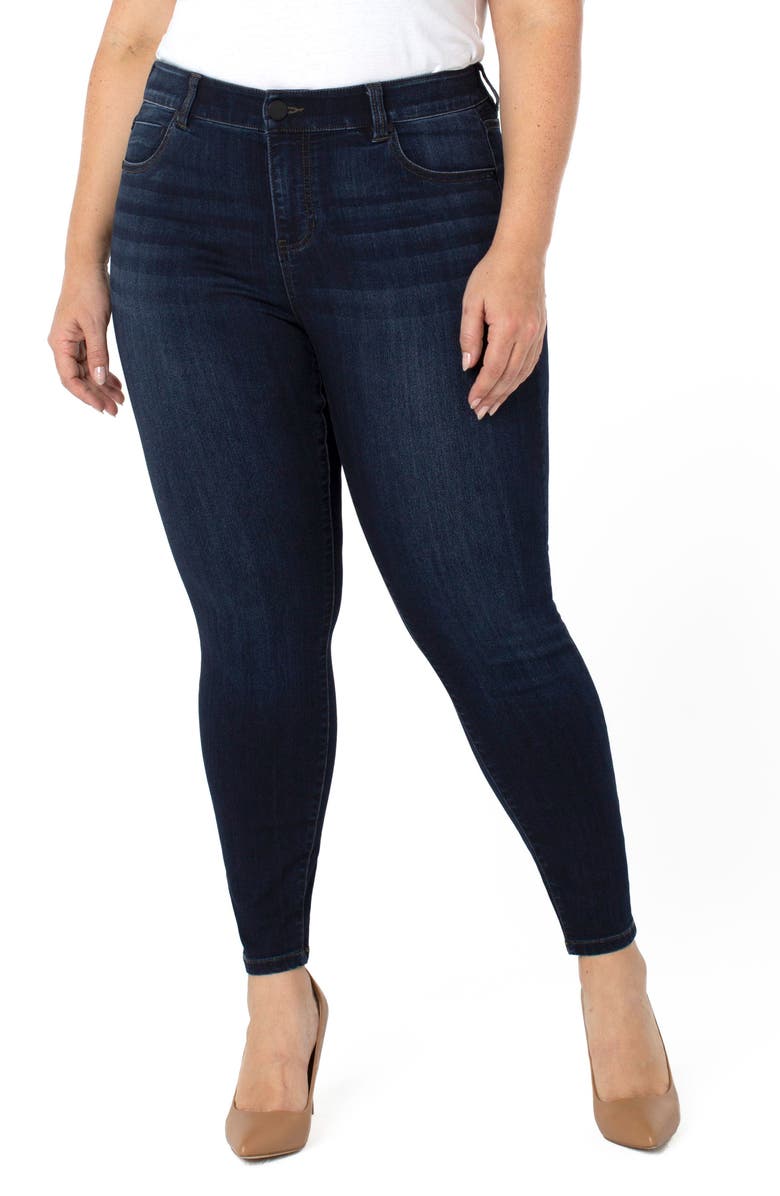 Liverpool Los Angeles Abby Skinny Jeans, Main, color, 