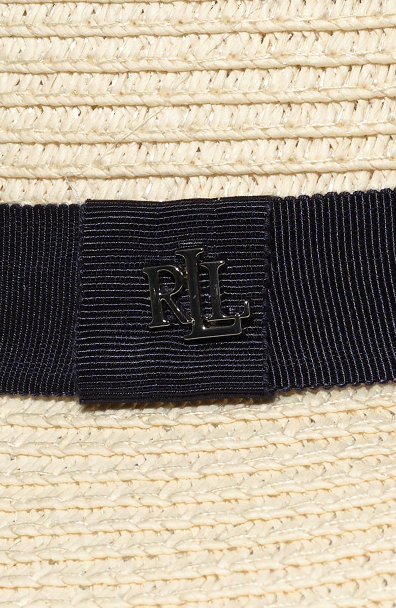 Lauren Ralph Lauren Packable Straw Fedora, Alternate, color, 