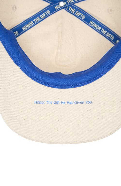 Honor The Gift Est 1988 Patch Snapback Baseball Cap In Neutral
