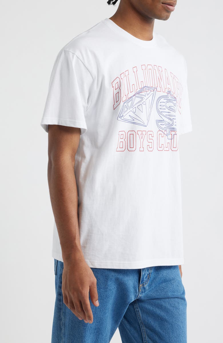 Billionaire Boys Club Fortune Cotton Graphic T-Shirt, Alternate, color, White