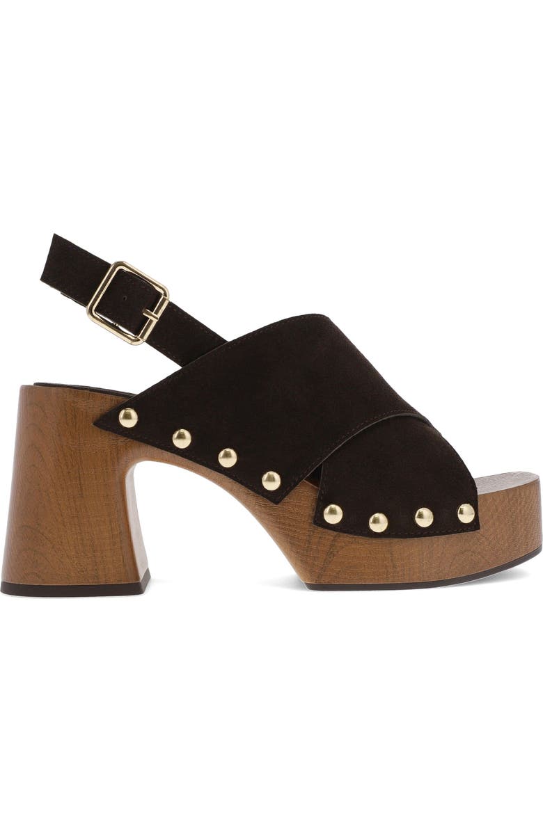 MIA Eudora Sandal, Alternate, color, Chocolate