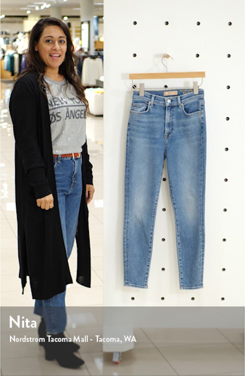 <sup>®</sup> High Waist Ankle Skinny Jeans, sales video thumbnail