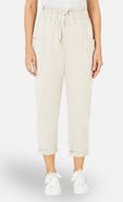 Yumi Cotton Relaxed Stretch Trousers