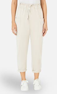 Yumi Cotton Relaxed Stretch Trousers