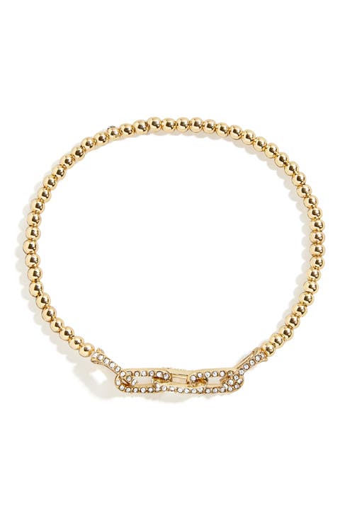 Pavé Chain Link Bracelet
