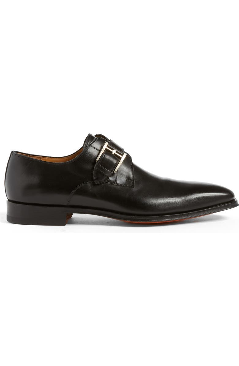 Magnanni Marco Plain Toe Monk Shoe, Alternate, color,