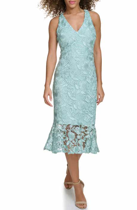 Siena Floral Lace Halter Dress