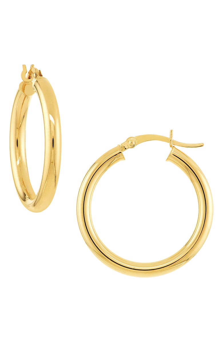HAWLEY ST Tube Hoop Earrings, Main, color, 