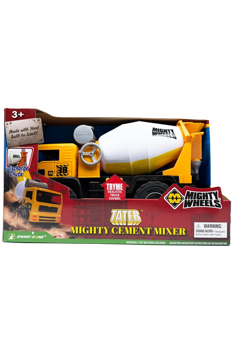 Cement Mixer Truck Toy Vehicle, Main, color, Multicolored