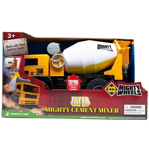 Cement Mixer Truck Toy Vehicle