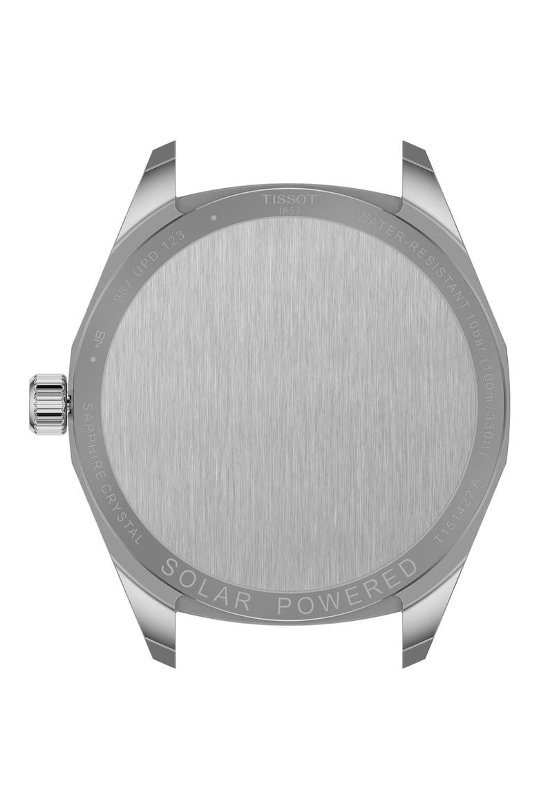 PRC 100 Solar Quartz Bracelet Watch, 39mm, Alternate, color, BLUE