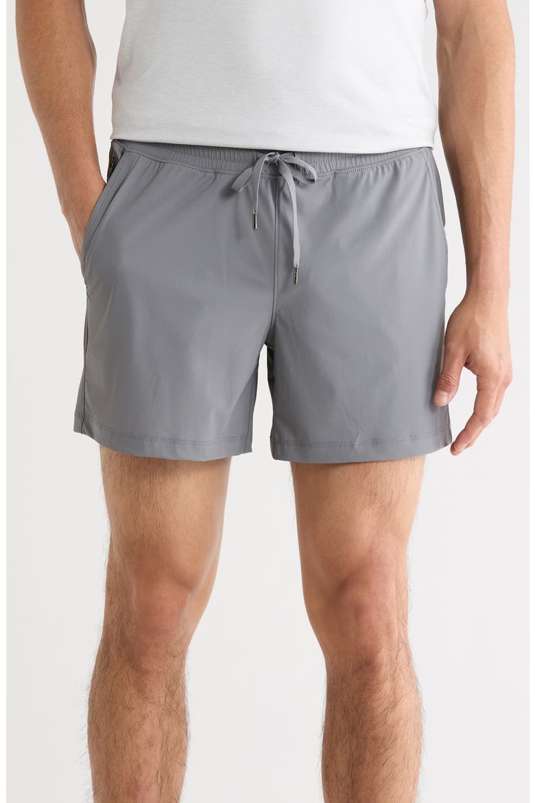 5-Inch Warp Sonic Active Shorts, Main, color, STORM CLOUD
