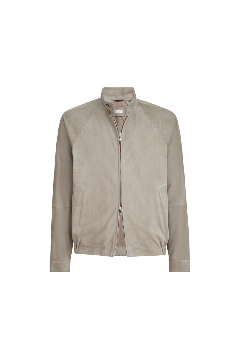Suede jacket, Alternate, color, Khaki