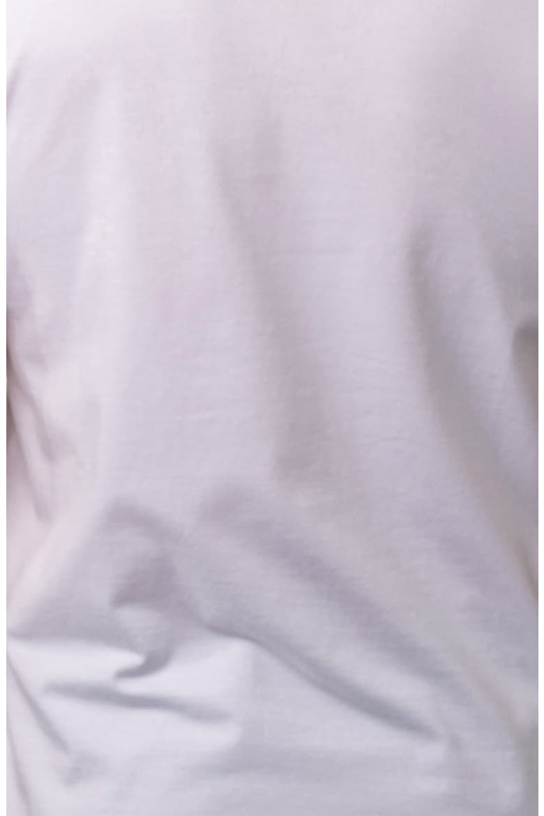 Vivaldisolidbeach White V-Neck T-Shirt, Alternate, color, WHITE