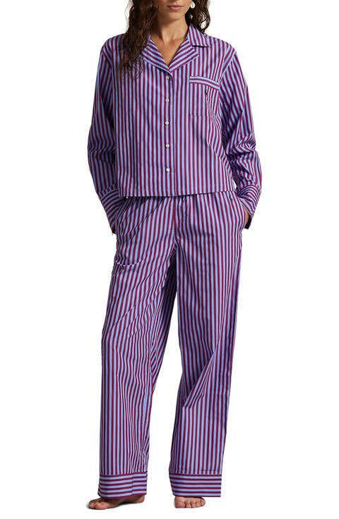 Cotton Poplin Pajamas