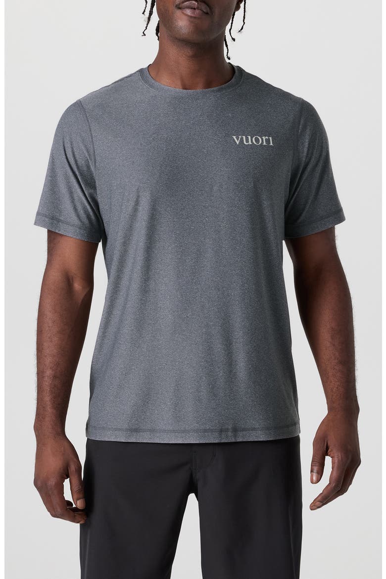 Short Sleeve Uluwatu 23 Water Tee, Main, color, CHARCOAL HEATHER
