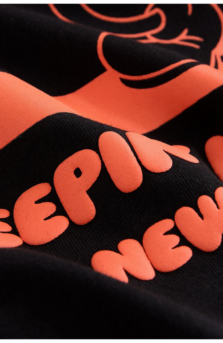 NEXT Kids' Spooktacular Halloween Cotton Graphic T-Shirt, Alternate, color, Black