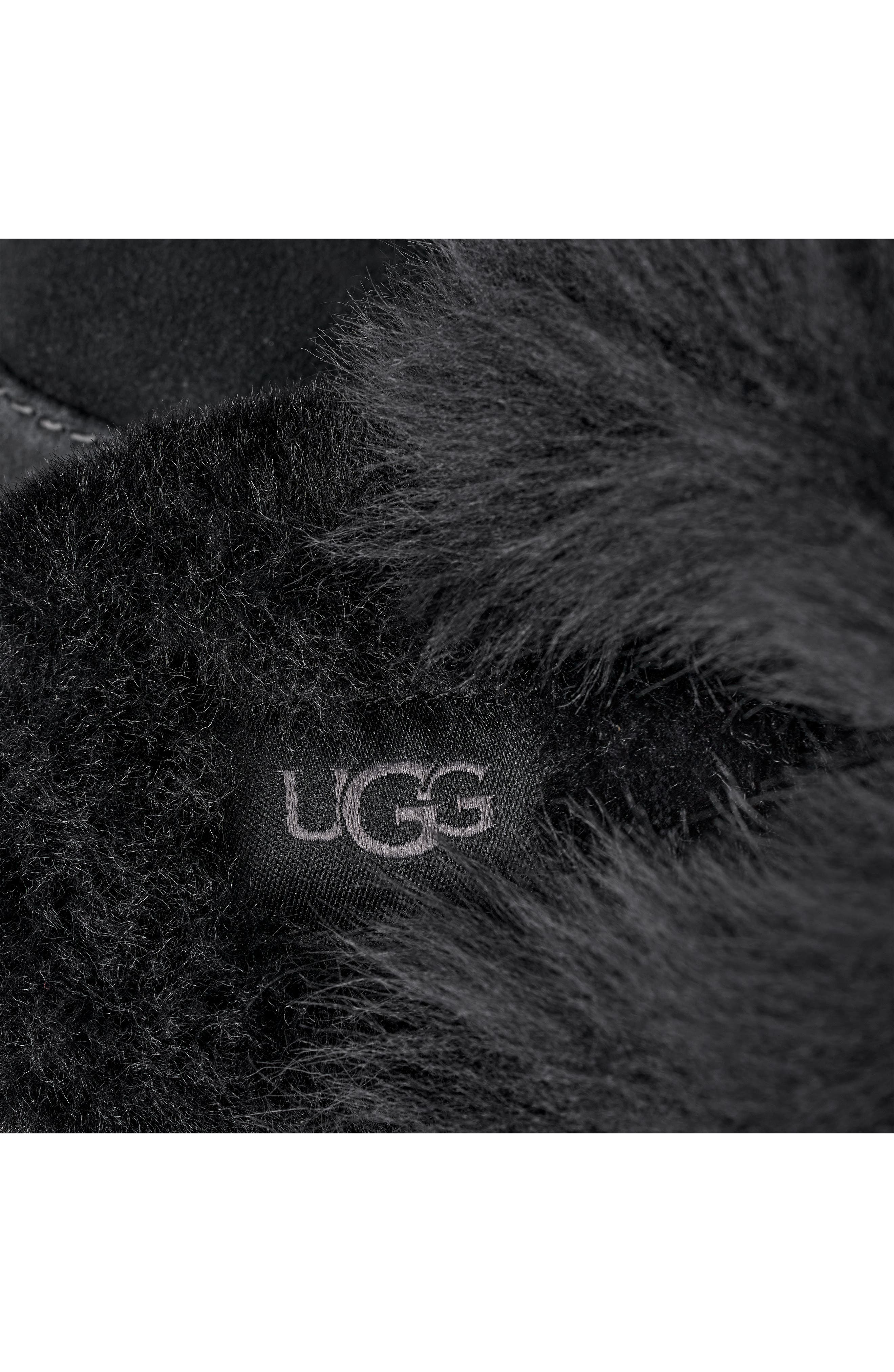 UGG<sup>®</sup> Disquette Chalet Slipper, Alternate, color, Black