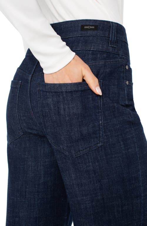 Liverpool Los Angeles Stride High Waist Wide Leg Jeans In Blue