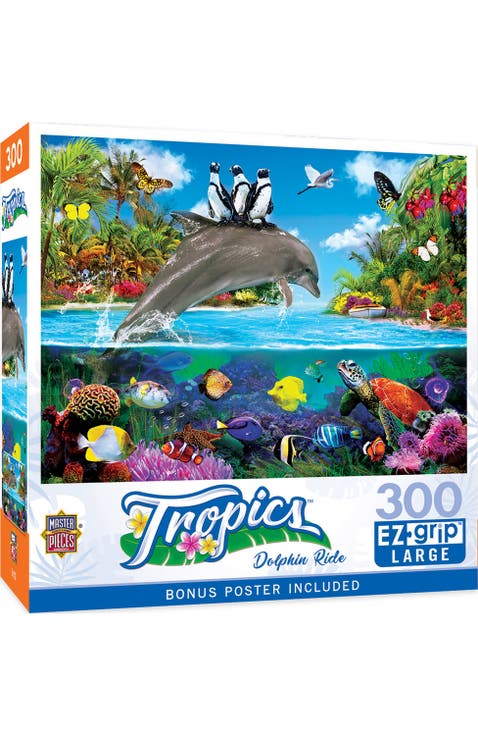 Dolphin Ride 300 Piece Jigsaw Puzzle