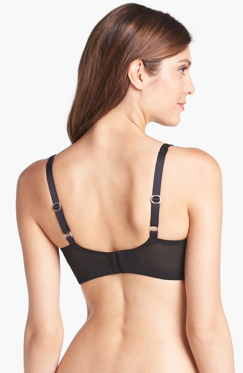 Natori N Natori 'Bare Support' Full Figure Underwire Bra, Alternate, color, Black