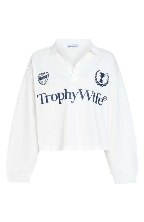 Trophy Wife Boxy Rugby L/S