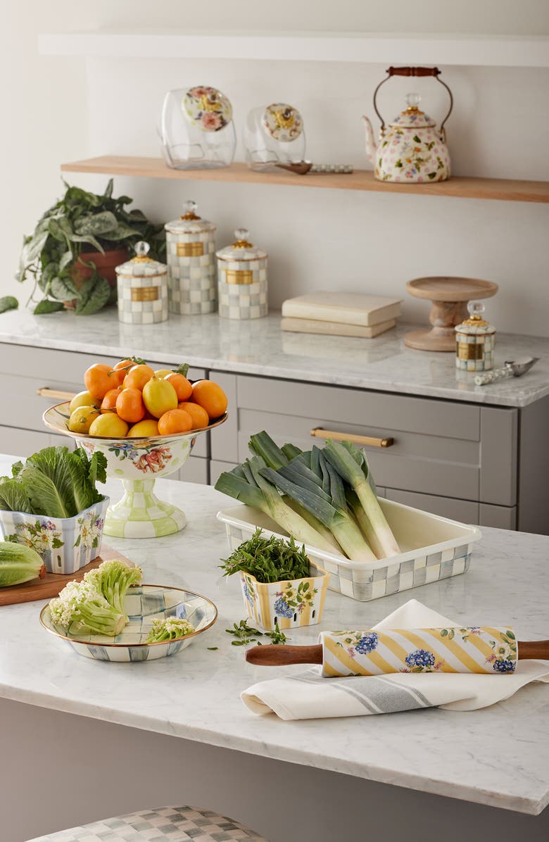 MACKENZIE CHILDS Sterling Check Baking Pan, Alternate, color, 