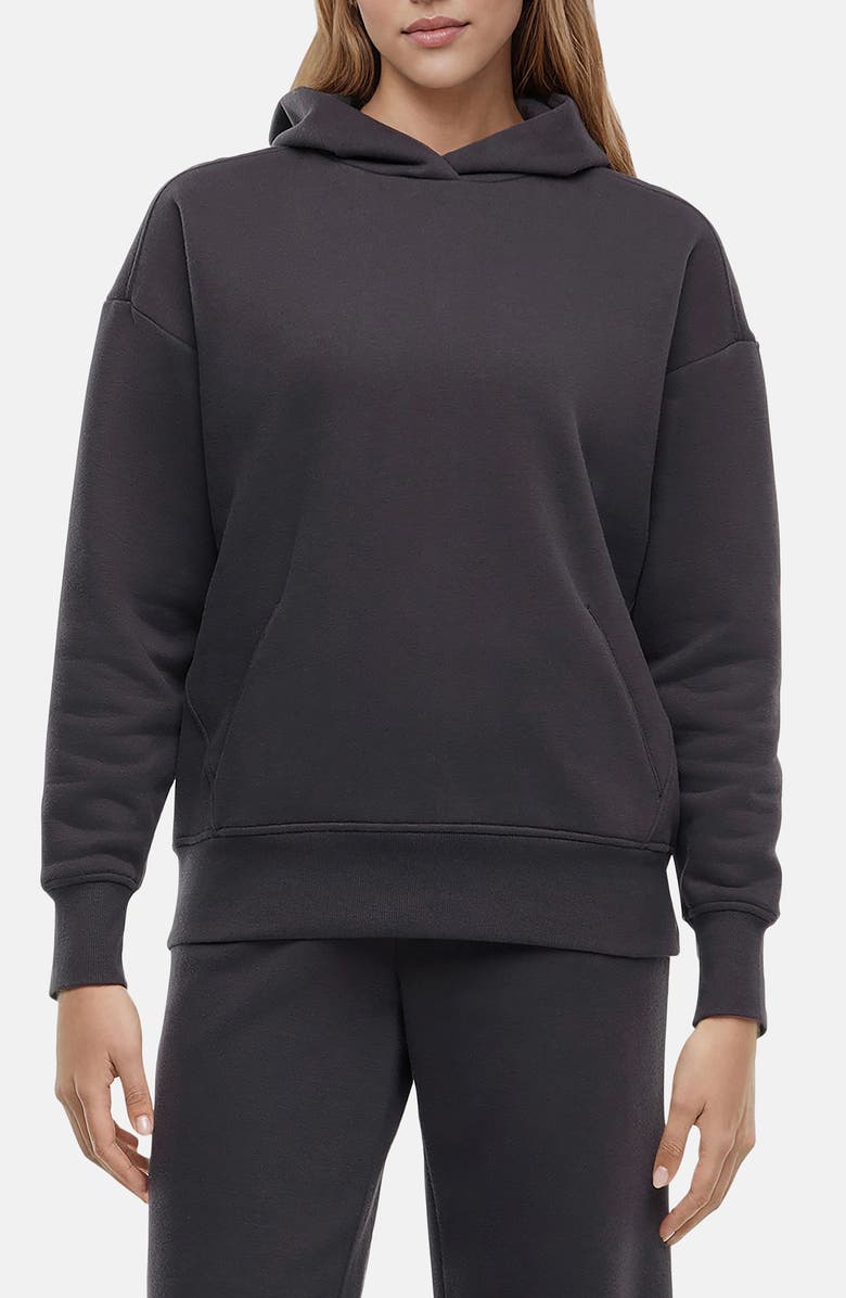 Wildfox Andie Oversize Fleece Hoodie, Main, color, Phantom