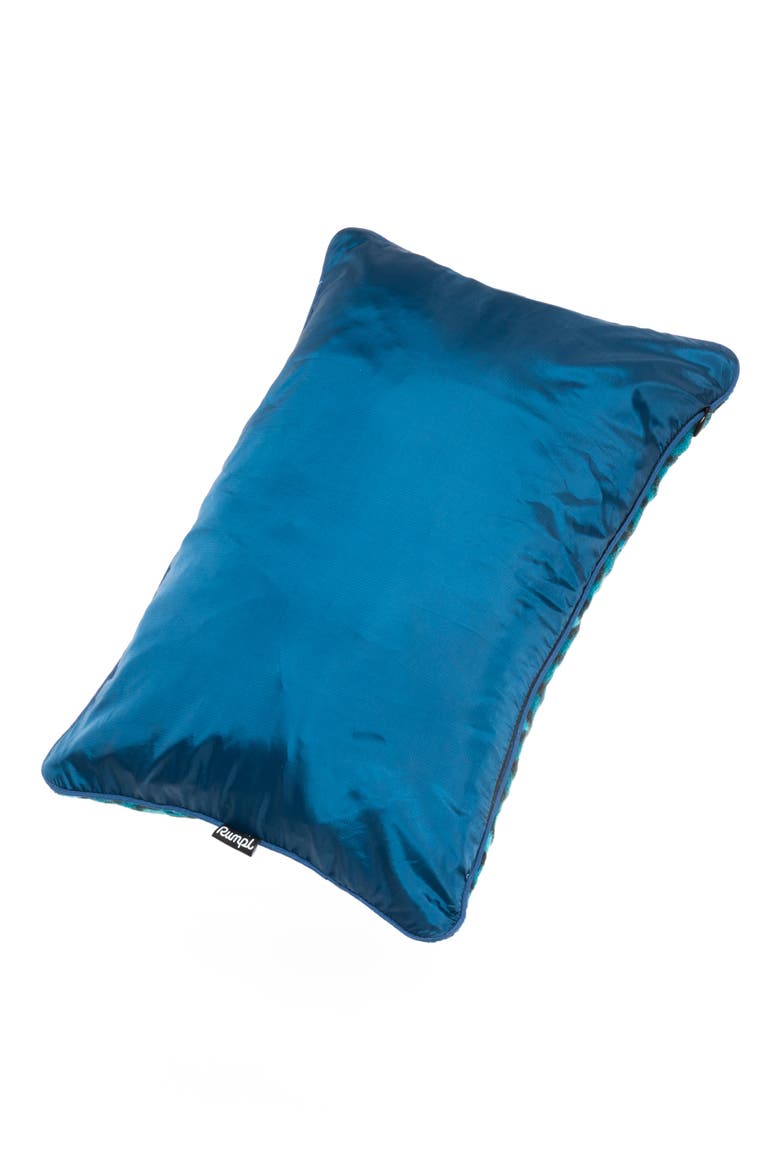 Stuffable Travel Pillow, Alternate, color, DEEPWATER
