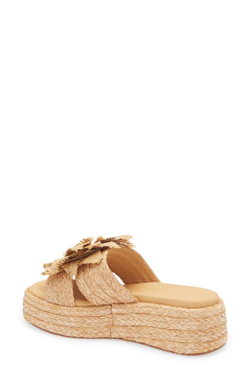 CHOCOLAT BLU CHOCOLAT BLU LEXIE PLATFORM WEDGE SLIDE SANDAL