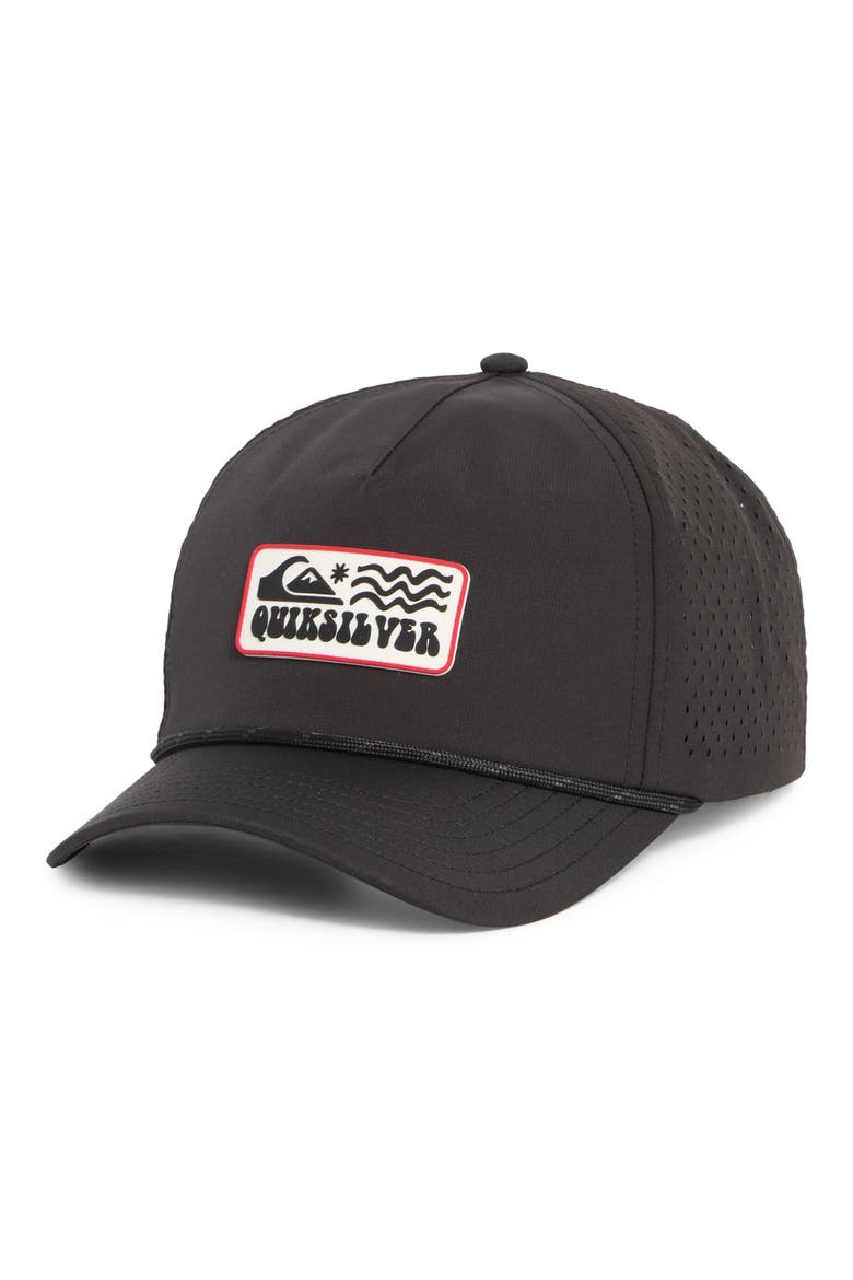 Perflete Baseball Cap, Alternate, color, BLACK