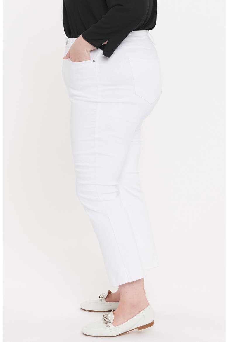 Slim Ankle Bootcut Jeans, Alternate, color, OPTIC WHITE