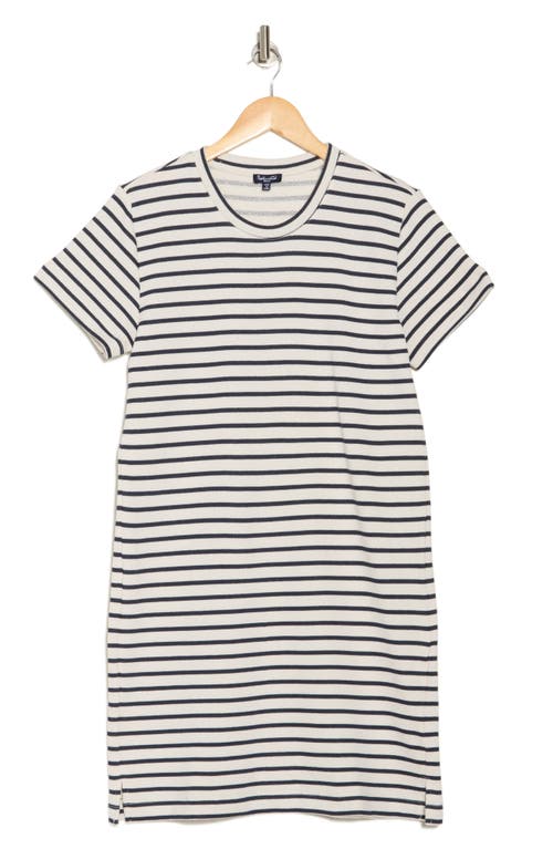 Shop Splendid Royale Stripe Cotton Blend T-shirt Dress