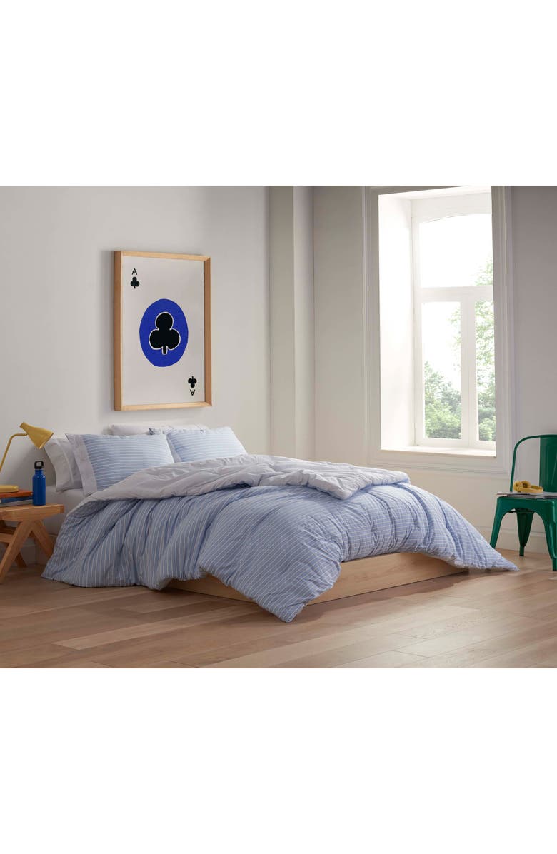 Martex Expression Crosby Comforter Set, Alternate, color, Blue