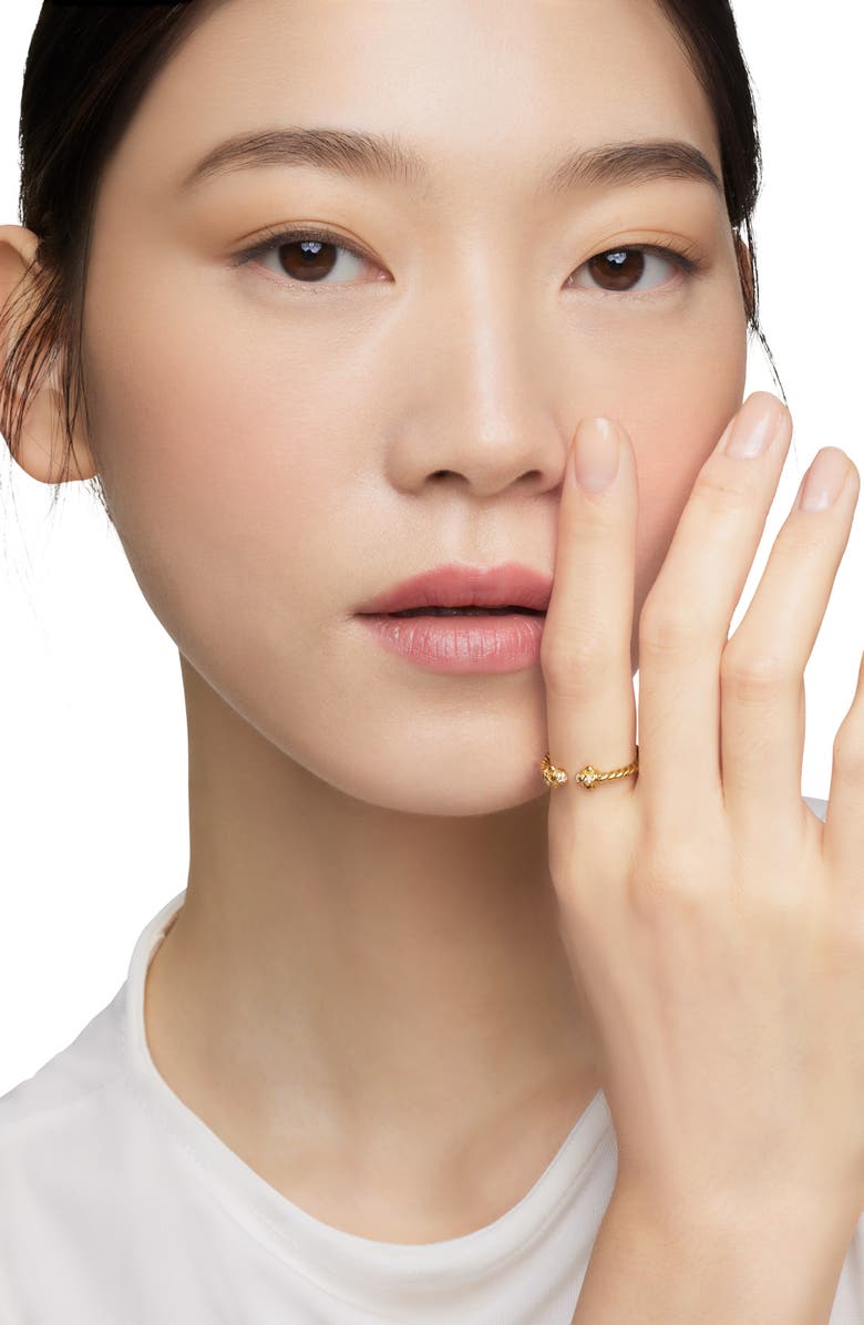 David Yurman Renaissance Ring in 18K Gold with Diamonds, Alternate, color, Gold