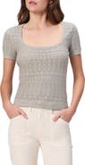 PAIGE Etoile Mixed Stitch Cotton Blend Sweater