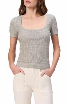 Etoile Mixed Stitch Cotton Blend Sweater