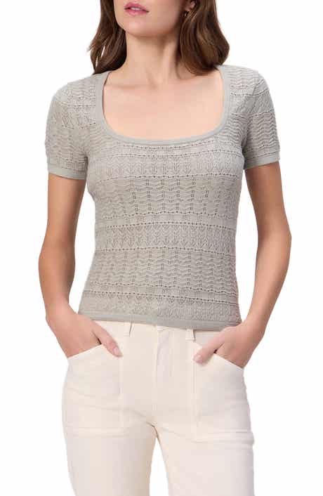 Etoile Mixed Stitch Cotton Blend Sweater