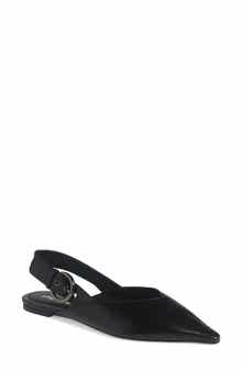 Jeffrey Campbell Scone Slingback Pointed Toe Flat