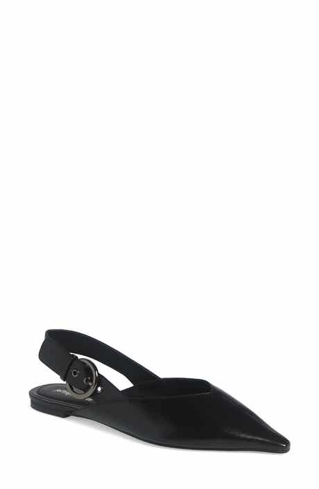 Jeffrey Campbell Scone Slingback Pointed Toe Flat