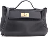 Pre-Owned Hermes 24/24 Bag Bicolor Togo with Swift 29
