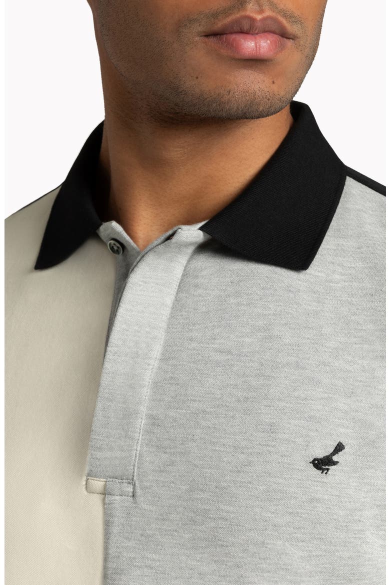 Eclipse Supima® Cotton Blend Polo, Alternate, color, WHITE MULTI