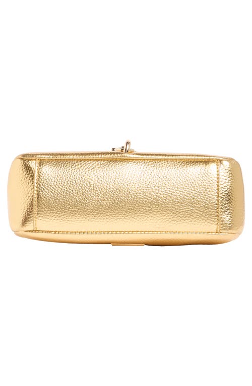 Rebecca Minkoff Megan Mini Shoulder Bag In Gold