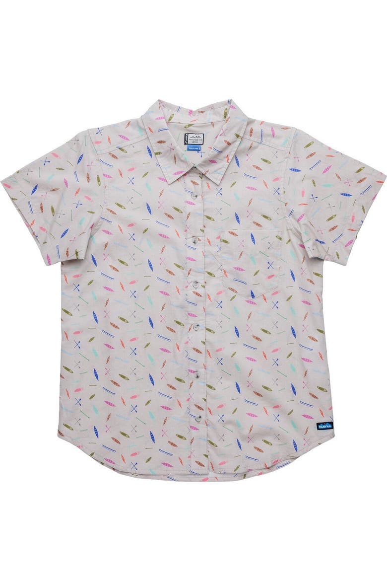 Girl Party Shirt - Women's, Main, color, Canoe Confetti