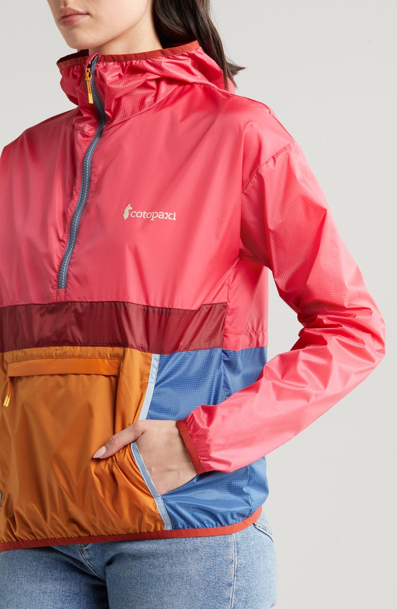 Cotopaxi Teca Water Resistant Half-Zip Anorak, Alternate, color, 