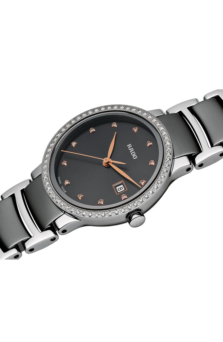 RADO HyperChrome Automatic Chronograph Bracelet Watch, 45mm, Alternate, color,