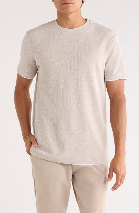 Heathered Crewneck T-Shirt