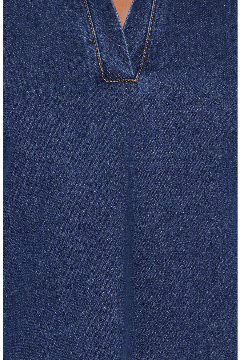 Genesis Denim Minidress, Alternate, color, INDIGO