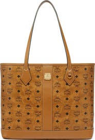 MCM New Medium Liz Shopper in Visetos